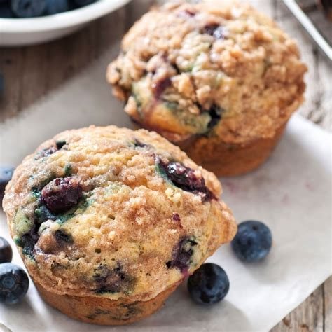 old fashioned blueberry muffins